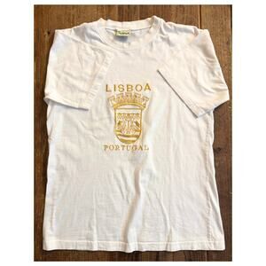 Lisboa Portugal Tee | Gold Crest | Size M | Travel